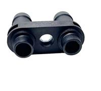 Getdoublerich Coolant Line Connect Pipe 6Q0121065M, ABS Replacement Hose Connector Compatible with for polo for fox A1, for skoda for fabia for ibiza for cordoba for rapid for roomster for toledo