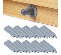 Getdoublerich Cupboard Door Damper, Soft Close Buffer Stop, Quiet Cabinet Closer for Kitchen Wardrobe Furniture, Magnetic Door Catch Silent