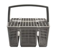 Getdoublerich Cutlery Basket for for siemens for neff Dishwasher, Replacement Part 11018806 SMZ5100 SZ73100 Z7863X0, Grey Plastic Utensil Holder