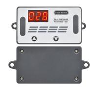 Getdoublerich DC 5V-30V Dual MOS Delay Relay Module, 15A 400W High Level Trigger Timer with LED Display, Cycle Counter for Motor Light Strip Control