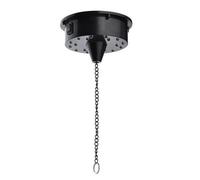Getdoublerich Disco Ball Motor with Remote Control, Adjustable 5/8/10/15 RPM Speed, 4 Color LED Lights for 6-15 Inch Mirror Balls, ABS Party Rotation Device