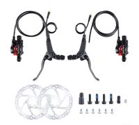 Getdoublerich E-Bike 3-pin Hydraulic Brake Set Left Front 800Mm And Right Rear 1400Mm Disc Brake Kit Meets All Your Braking Needs