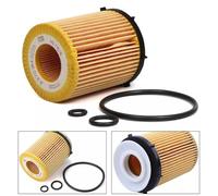Getdoublerich Engine Oil Filter Kit Compatible with Mercedes-Benz GLB250 C300 A220 GLA250 GLC300, Replaces Part# 2701800109, High Efficiency Paper Filtration