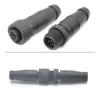 Getdoublerich for 5-Pin Marine Terminal Resistor Connector Male Female IP67 for NMEA 2000 Backbone Drop Compatible with for garmin Simrad Navigation Sensors
