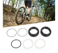 Getdoublerich Fork Seal Kit 30-40mm for FOX for rockshox for manitou Suntour, Rubber Dust Wiper Set with Sponges and Springs for Mountain Bike Suspension Repair (30x42mm)