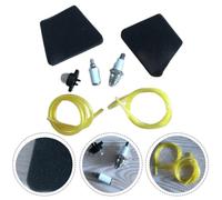 Getdoublerich Fuel Line Air Filter Kit, Fuel Filter for primer Kit Compatible for McCulloch Poulan, Replacement Set for Chainsaw Trimmer