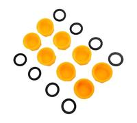 Getdoublerich Fuel Tank Lids, 8PCS 5 Gallon Coarse Thread Tank Caps, Portable Leak-Proof Replacement Lids for Petrol Containers