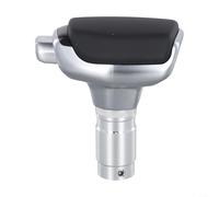 Getdoublerich Gear Shift Knob Shifter for Kia and for Hyundai, Automatic Transmission Upgrade with ABS Plastic and Leather (Without Hole)