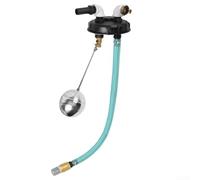 Getdoublerich GLFLOW IBC Tanks Pump, ING Lid DN 150 with Overfill Protection & Pump Connections for Rainwater Tanks