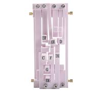 Getdoublerich Guitar Chord Trainer, Learning for Beginners Chord Pressing Practice, Finger Positioning Helper Device Builds Chord Memory