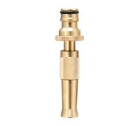 Getdoublerich High Pressure Garden Hose Nozzle, Copper Alloy Spray Head with Adjustable Watering Modes for Car Washing, Lawn Irrigation and Floor Cleaning, 12mm Fitment, 2 Pack