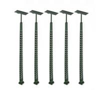 Getdoublerich LED Lattice Mast Light For Model Railway, 5Pc Set For H0 Gauge Layout, Suitable For 3V Power Supply, Ideal For Building Layouts