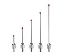 Getdoublerich M2.5 Thread Indicator Probe Tip, Steel Replacement Point for Lever Micrometer & Height Gauge, 0.01mm Accuracy Measurement Tool