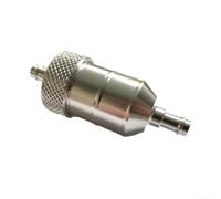 Getdoublerich Motorcycle 8MM Fuel Filter Aluminum Alloy Inline for Maximum Performance