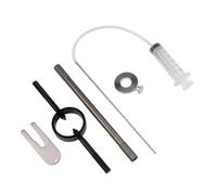 Getdoublerich Motorcycle Fork Service Tool Kit with Oil Level Gauge, Spring Compressor & Bleed Tool for Cartridge and Inverted Forks M10/M12/M14