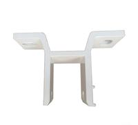 Getdoublerich Mounting Bracket, Replacement Wall Mounting Bracket For Retractable Awnings, White(2pcs)