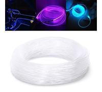 Getdoublerich PMMA Side Glow Optic Fiber Cable 2M, 1.5/2/3/4mm Diameter Flexible Light Pipe for Car Decor, Star Ceiling, Curtain and Lamp Projects