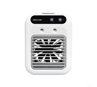 Getdoublerich Portable Air Conditioner, for MINI 1800mAh USB Rechargeable Air Cooler 2 Speeds&Spray, 3-in-1 Standing Cooling AC Mute For Home Bedroom Car Office Travel