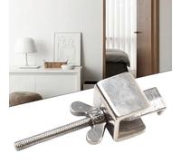 Getdoublerich Portable Door Lock Stopper, Travel Hotel Safety Latch for Self-Defence, Temporary Security Door Blocker