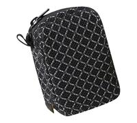 Getdoublerich Portable Mesh Storage Bag for Anker A1638 Power Bank, Compact Protective Pouch Case for Travel, Breathable Electronics Organizer, Black