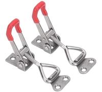 Getdoublerich Quick Release for toggle Clamp 2 Pack, 304 Stainless Steel Adjustable Fastener, GH-4001-SS Small Horizontal Clamp for Industrial Fixtures