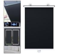 Getdoublerich Retractable Car Side Sunshade, Roller Blind Visor with Suction Cups, Blocks 99% UV Glare & Heat for Baby Privacy, 40x125cm