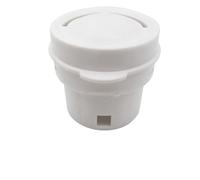 Getdoublerich Rice Cooker Steam Safety Valve, High Temperature Resistant Exhaust Valve Cap, Plastic Pressure Cooker Replacement Part for Electric Rice Cookers (White, L/M/S)