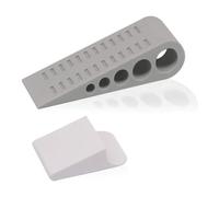 Getdoublerich Rubber Door Stop with Tilt Design & Non-Slip Base for Hardwood, Tile, and Concrete Floors - Baby and Child Safety Door Stopper, 124 x 40 x 30 mm