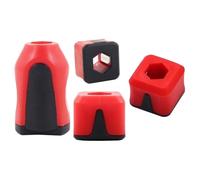 Getdoublerich Screwdriver Bit Magnetizer, Magnetic Screw Holder Sleeve with for ring for 1.5-10mm Hex Bits, Alloy Steel Demagnetizer Tool for Electric Drill