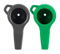 Getdoublerich Scuba Diving Pressure Gauge Boot Protector, 52mm Residual Gauge Case with Hook Hole, Soft Plastic Cover for Underwater Equipment