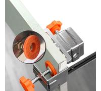 Getdoublerich Side-Mounted Drawer Clamps for Woodworking, Adjustable Stainless Steel Panel Fixing Tool for 10-30mm Boards, Second Generation Deep-Draw System