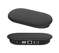 Getdoublerich Silicone Protective Case for TV for streamer 4K 2024, Anti-Fall Soft Cover with Precise Cutouts, Lightweight Shockproof Skin - Black