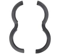 Getdoublerich Soft Rubber Anti-Collision Propeller Guard for DJI Neo 2, Lightweight Damping Protector with Air Bladder Design, for impact Protection Accessory, Black