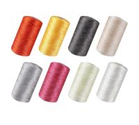 Getdoublerich Summer Crochet Yarn .5mm Fine Ice Cotton Thread for Hand Knitting Shoes Breathable Lightweight Silk String DIY Craft Projects