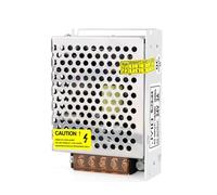 Getdoublerich Switching Power Supply Transformer AC 220V to DC 12V 24V Adapter for LED Strip Light, Metal Case with Overload Protection, 25W-350W