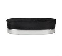 Getdoublerich Tub Spa Sandpit Cover, 4Ft 6ft 8ft Pool Tub Cover Oval Reservoir Ice Bath Cover Tank Cover(6ft)