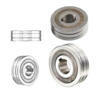 Getdoublerich V Groove Wire Feed Drive Roller for MIG Welder, Steel Replacement Part 0.6/0.8mm & 0.8/1.0mm, Compatible with for clarke SIP MIG100/130/160/180/200