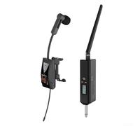 Getdoublerich Wireless Microphone Headset, UHF Wireless Violin Microphone System, For Singing, Fitness, Teaching, Tour Guide, Voice Amplifiers, Speaker, Pa System