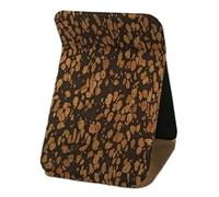 Geteawily Dorm Makeup Mirror - Portable Coffee Grounds Foldable Mirror,Beauty Supplies for Backpack Dorm Bathroom Spa Camping Women Girls Luggage Hotel Airplane