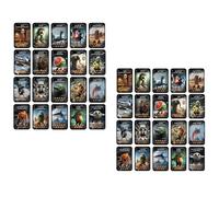 GETFACAI 40PCS Italian Brainrot Cards, 40-Piece Set with Unique Characters, Fun Card Game for Lovers and Party Goers, Italian Brainrot Trading Cards for Game Nights and Social Gatherings