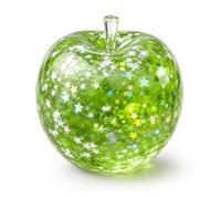 GETFACAI Apple Squishy, Green Apple Squishy Sensory Tool, Maltose Squishys Stress Relief for Office Desk Focus, Slushy Apples Squishys Fidget Tool for peoples, 6 cm Green Star Design