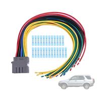 Getfarway Door Connector Pigtail Wire Harness Compatible with Honda CRV Civic EK Prelude Acura Integra 1996 1997 1998 1999 2000 2001 Front Driver or Passenger Side Plug Wiring