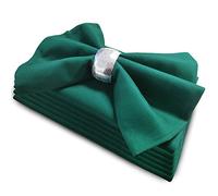 Getfitsoo GreenNapkins Set of 6, 100% Cotton, Perfect for Christmas/Thanksgiving/Holidays,EverydayUse (Dark Green)