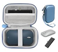 getgear Accessories case for Microsoft Surface Mouse, Arc Mouse, Surface Dock Station, Surface Go USB C hub, lso for USB C, Type C Hub Adapter, Docking Station, Multiport Adapter (Blue)