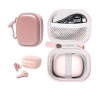 getgear Earbuds Case Compatible with EarFun Air Pro 3 Noise Cancelling Wireless Earbuds (Pink)