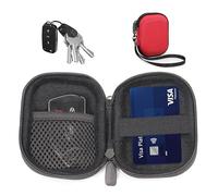 GETGEAR Geatgear Car Key Case, compact case solution for Auto key, bank cards, Cash and small carrying on items. (Red)