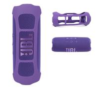 GETGEAR Silicone Cover Sleeve Compatible with JBL Flip 7 - Portable Waterproof and Drop-Proof Speaker, Customized Design Cover Portable Protection Solution, Best Matching in Shape and Color (Purple)