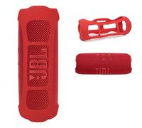 GETGEAR Silicone Cover Sleeve Compatible with JBL Flip 7 - Portable Waterproof and Drop-Proof Speaker, Customized Design Cover Portable Protection Solution, Best Matching in Shape and Color (Red)