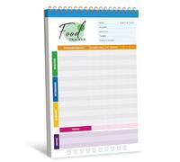 Gethelud Food Journal Diary, 52 Sheets Spiral Bound Meal Planner Healthy Eating Tracker-Protein, Calories, Carbs, Fat, Water Tracker, Food Log for Weight Loss & Fitness, Daily Nutrition Diary