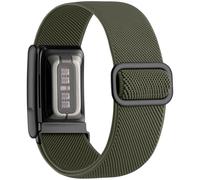 Getino Stretchy Band Compatible with Whoop 5.0 Bands One, Peak and Life/MG, Breathable Adjustable Soft Solo Loop Elastic Nylon Sport Strap Accessories for Whoop Band 5.0 Fitness Activity Tracker
